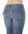 Woman's butt in jeans