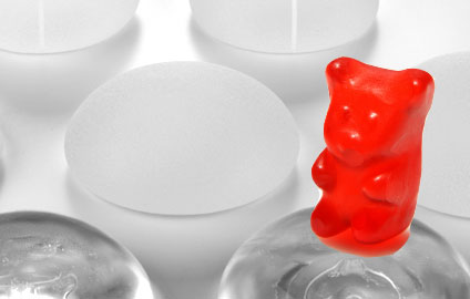 Los Angeles Breast Surgeon Dr. Martin O'Toole offers gummy bear breast implants along with other silicone and saline options